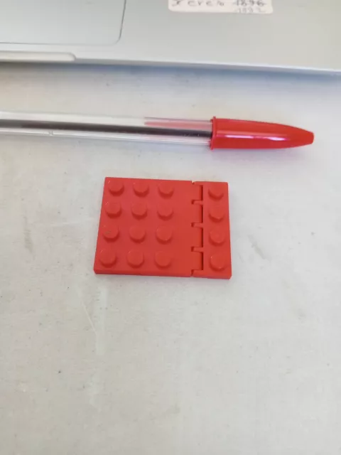 Lego 2 Pièces Red Réf 4213 4315 Set 1968 6195 6090 6764 Vintage
