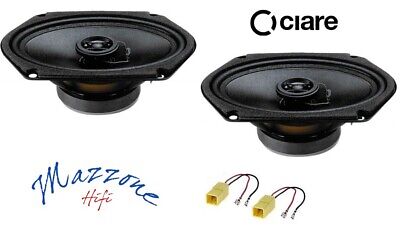 Hifonics Haut-parleur de voiture 300 W pour Alfa Romeo Spider 916 94-00 Portes avant 
