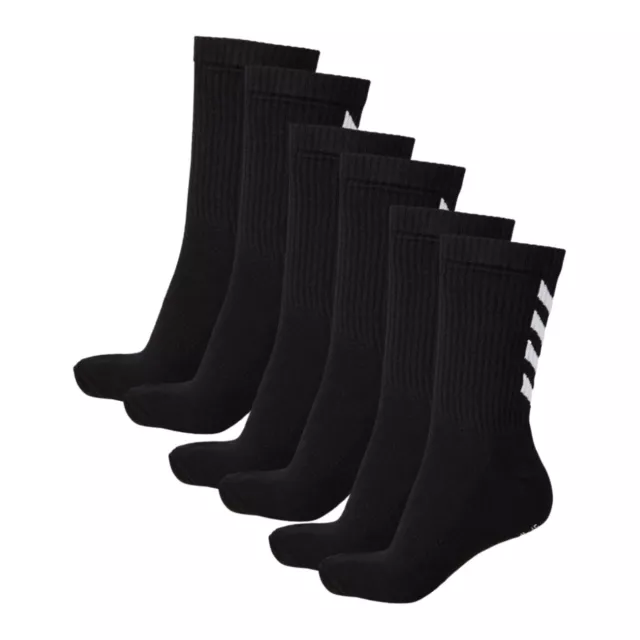 Hummel Fundamental Unisex Socken Black/White