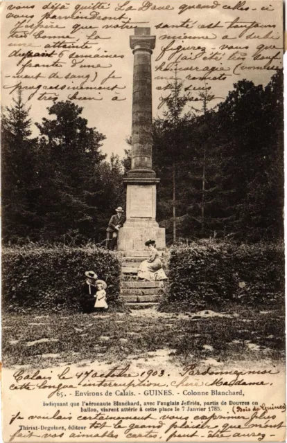 CPA GUINES White Column (405136)