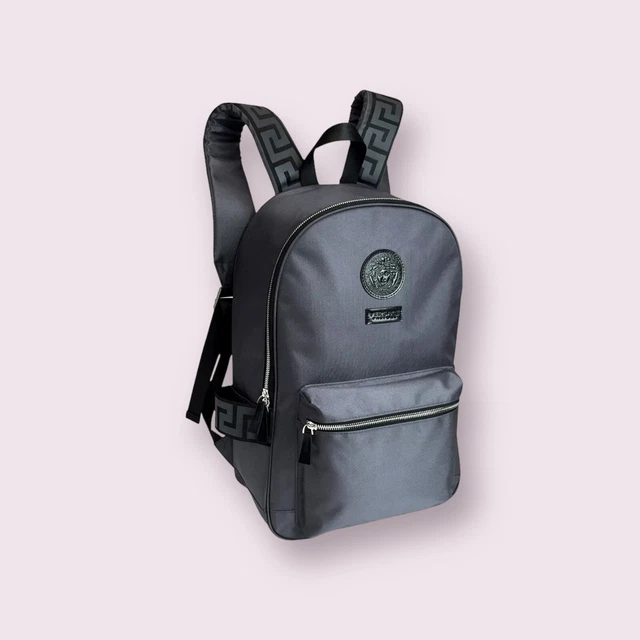 VERSACE BACKPACK mens GIFT SET Black VERSACE BACKPACK mens GIFT SET Black
