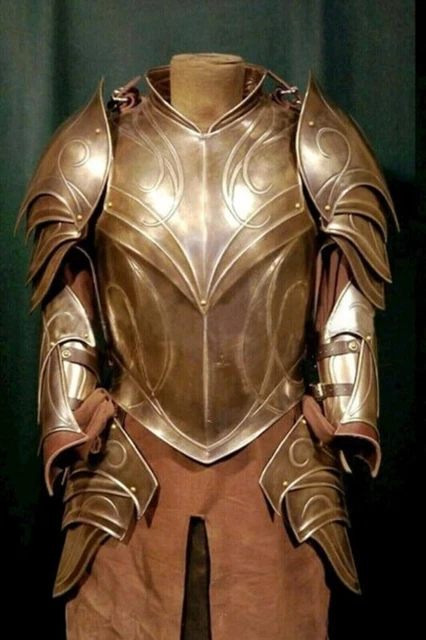 Armure de cuirasse elfique médiévale Armure corporelle LOTR médiévale