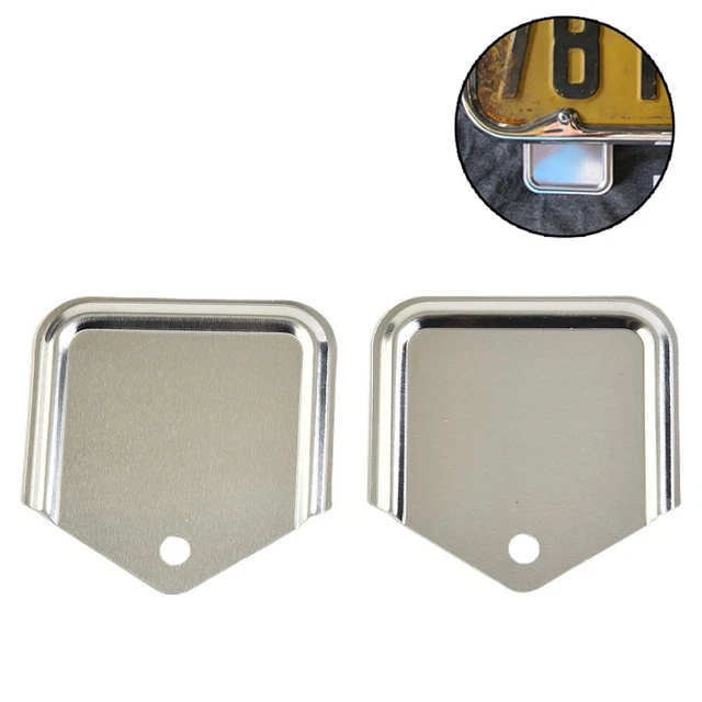 Car License Plate Year Month Tag Holders For California Stainless Steel Material