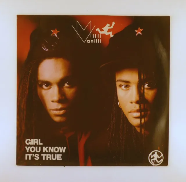 12 " Maxi - Ms Vanilli - Girl You Know It's True - O328 - Cleaned