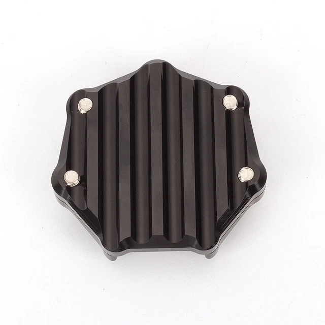 FXCNC CNC Universal for Motorcycle Kickstand Pad Side Stand Enlarge Plate Black