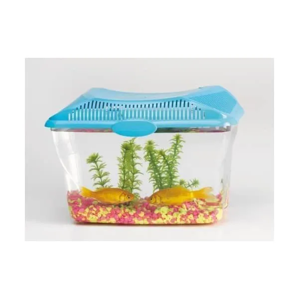 Savic Fish Tank Starter Aquarium Goldfish Aqua-Smile 30x20x23 cm 6 Litre