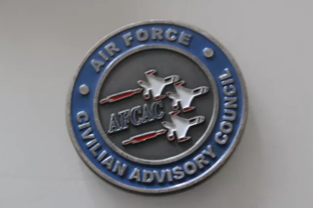 USAF Air Force Civilian Advisory Council Challenge Coin 2