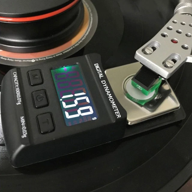 Digital Cartridge Scale Pressure Gauge Turntable Stylus J9K F0Q6 Z W8D9 P0A7
