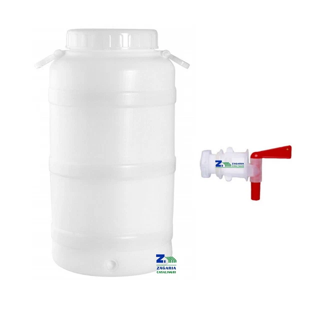 Supporto Con Ruote SANSONE Per Fusti Olio 25-50 Lt | Carrello Piede Botte Per Contenitori - Foto 4