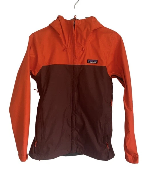 Patagonia Women's Torrentshell 3L Hooded Rain Jacket Small XS Paintbrush Red