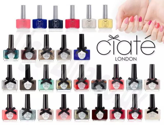 Ciate Nail Polish Varnish 13.5ml Paint Pots Gelology Various - Choose Colours