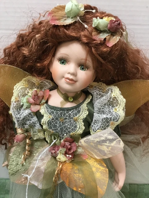 CATHAY COLL #1 of 5000 Porcelain Doll FAIRY PRINCESS NYMPH ANGEL 17"  H641-1