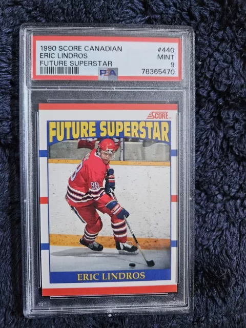 1990-91 Score (Canadian) FUTURE SUPERSTAR - Eric Lindros #440