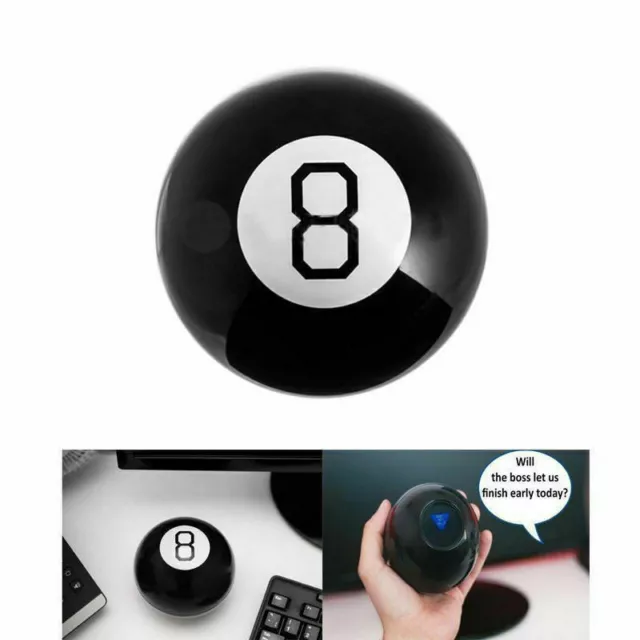 Retro Magic Mystic 8 Ball Decision Making Fortune Telling Cool Toy Gift  Eight A4