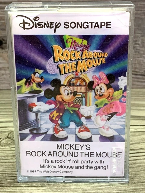 Mouse Rocks Disney DISNEYS MICKEYS ROCK Around The Mouse Cassette Tape Childrens Music ...