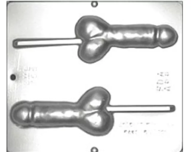 Penis Lollipop Chocolate Candy Mold 755 NEW