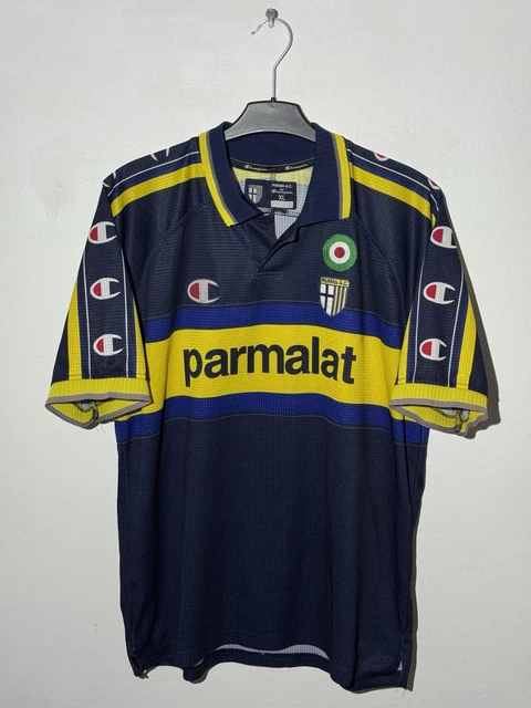 Maillot PARMA A.C porté n°7 maglia PARME calcio indossatta match worn shirt L/S