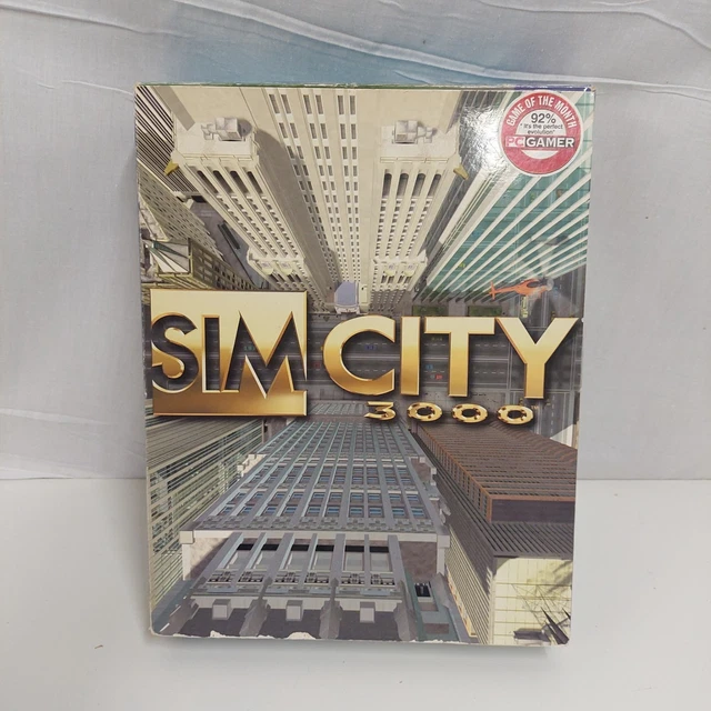 Jeu PC CD-Rom SIM CITY 3000 - Jeux vidéo
