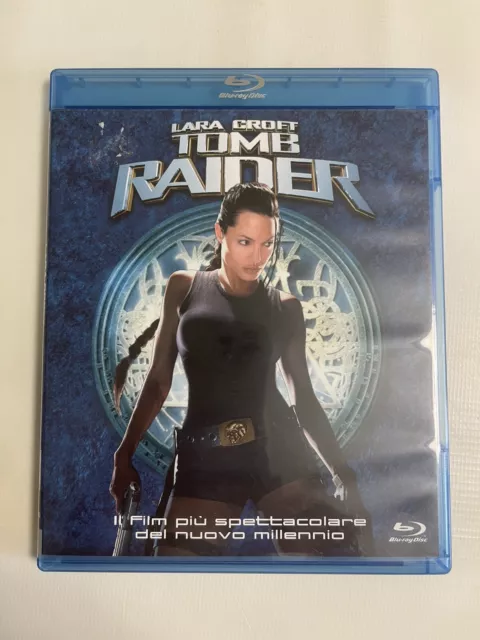 Film Dvd Blu Ray, Tomb Raider, Lara Croft, Angelina Jolie, Pari Al Nuovo
