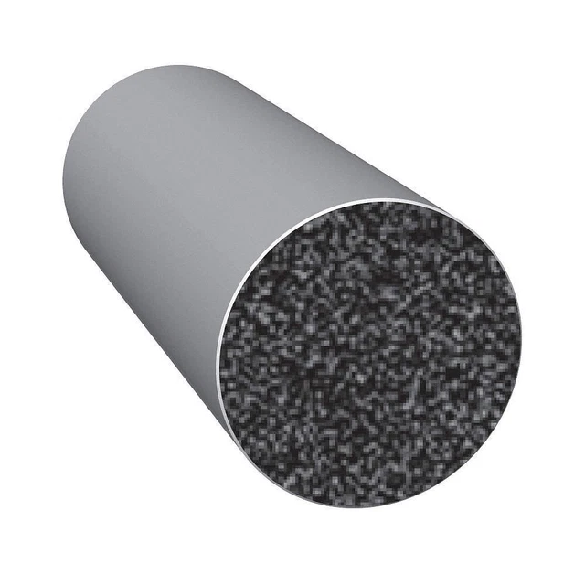 TRIM LOK INC X303-100 Rubber Seal,Solid Round,0.38 In W,100 Ft