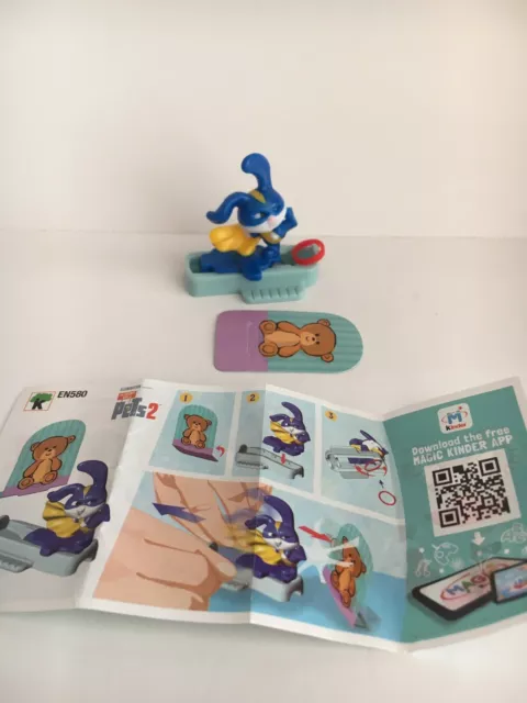 KINDER SURPRISE EGG Toys The Secret Life Of Pets 2 2019 Rabbit With Paper 3.99 PicClick UK