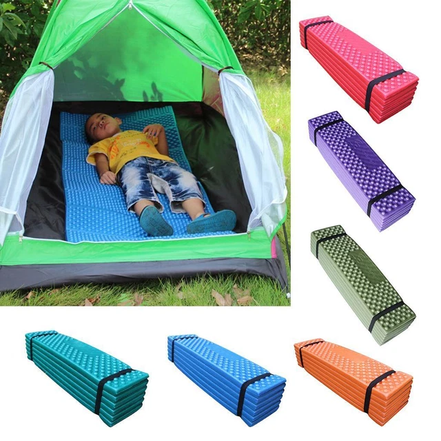 Tapis De Yoga Pliable En Mousse XPE - 192x56cm - Léger, Confortable - Pour Camping Et Sport