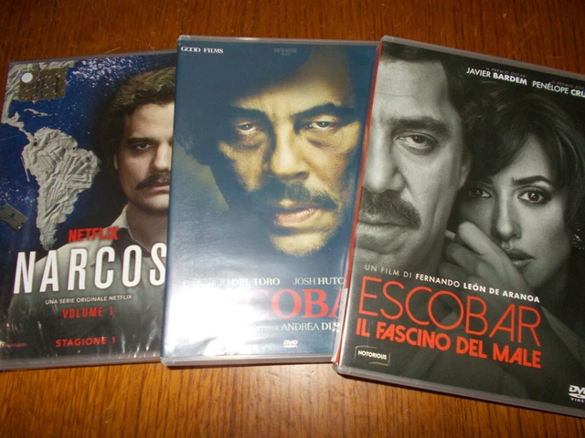 Lotto 3 Dvd Escobar - Il Fascino Del Male - Narcos Vol. 1 Episodi 1/3