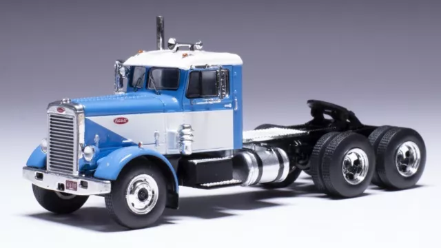 Modellauto Lkw Truck Ixo Peterbilt 281 1955 Blau 1:64 diecast modellbau