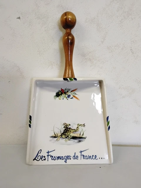 Plateau à Fromage Vintage - Bois Et Carrelage « Les Fromages De France »