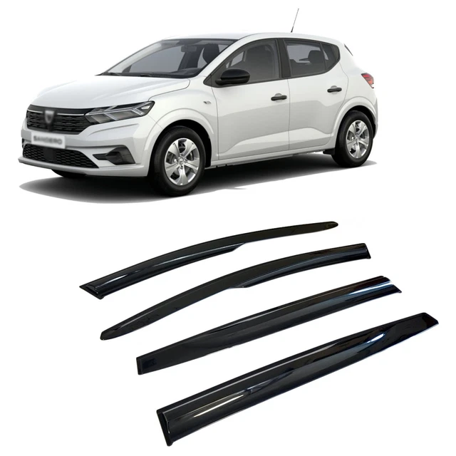 Deflettori Aria E Pioggia G3 Per Dacia Dokker 5 Porte 2013 - Set Di 2, In Polimetilmetacrilato, Antiturbo - Foto 10