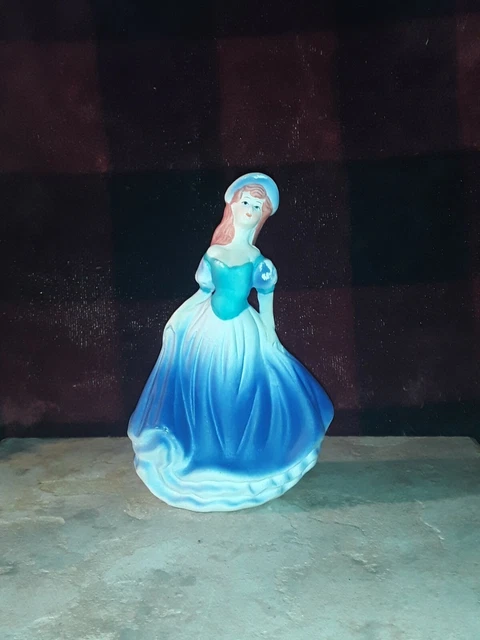 Porcelain Vintage Handcrafted, Hand Painted Original Doll Figurine
