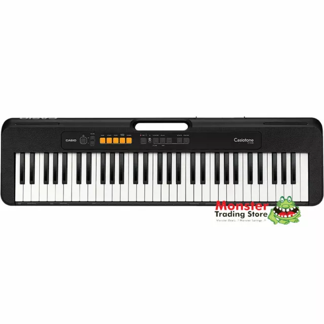 Casio Ct-S100 Cts100 Casio Keyboard Casiotone Digital Keyboard Black Brand New