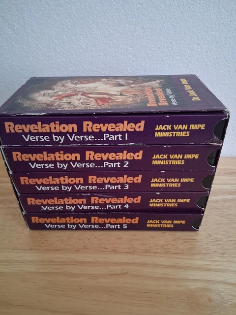 JACK VAN IMPE Ministries Revelation Revealed Verse by Verse VHS Box Set ...