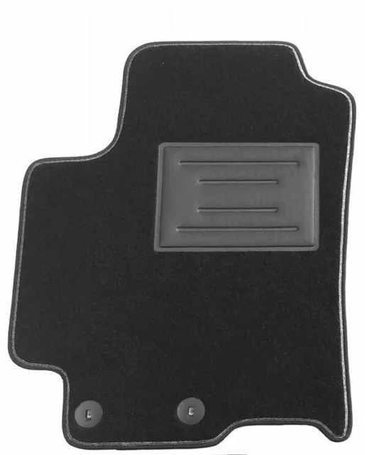 Tappetino Auto Lato Guida Per Kia Ceed 2012-2018 – Su Misura In Moquette Made In Italy, Antiscivolo Con Battitacco