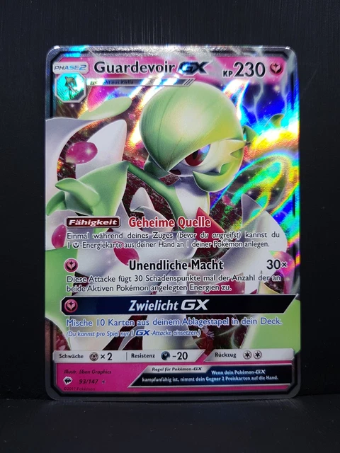 Gardevoir GX 140/147 Burning Shadows Full Art Pokémon Pokemon Card English NM