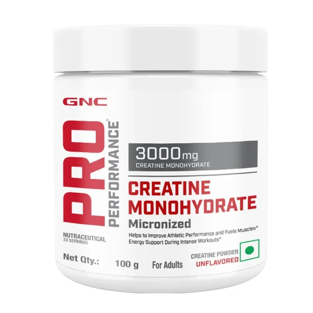 GNC Pro Performance Creatin Monohydrat Mikronisierte Pulver 100gm