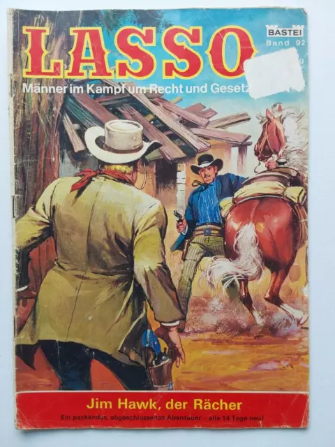Comics Lasso Band Nr. 92 Gb 1969 Bastei Z 2-3 mit: so war der Westen Bastelbild