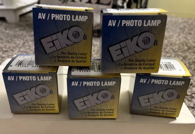 5 New EIKO FXL82V410W AV Halogen Projection Projector Bulbs FXL 82V410W