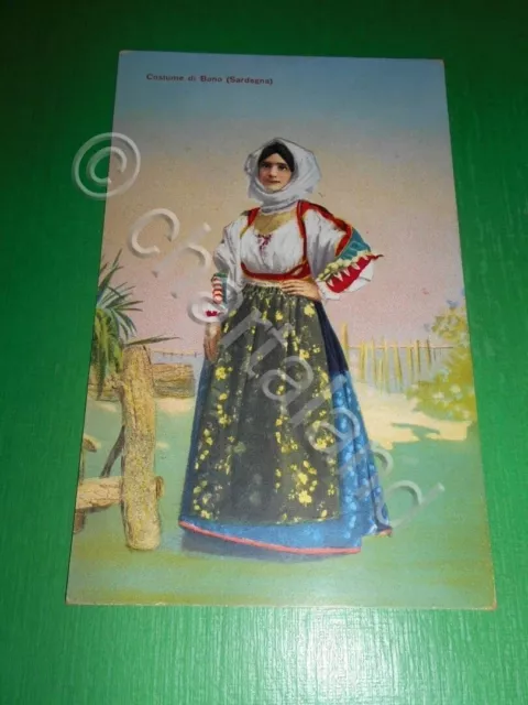 Cartolina Costume di Bono ( Sardegna ) 1930 ca.