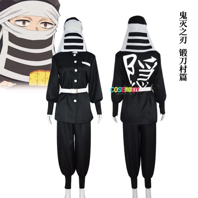 Demon Slayer Cosplay Swordsmith Village 3 Goto Costume Men Clothing Suit Pants