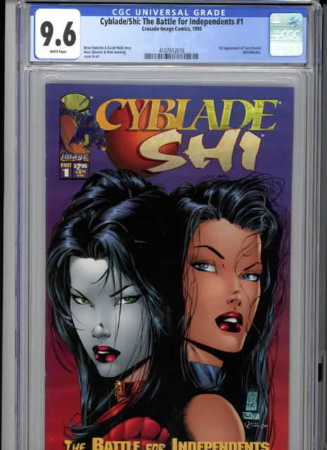 Cyblade/Shi: The Battle for Independents #1 (1995) Image CGC 9.6 White