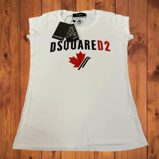 Dsquared2 Women’s SS Logo T-Shirt Size Medium - New With Tags