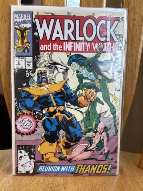 Warlock and the Infinity Watch #8 - 1992 Marvel Comics