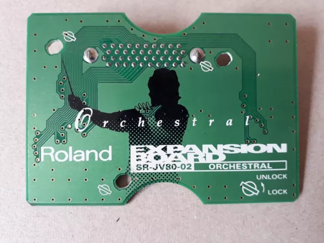 ROLAND Expansion " ORCHESTRAL " SR-JV80-02 f.JV1080/2080  XV3080/5080 (recapped)