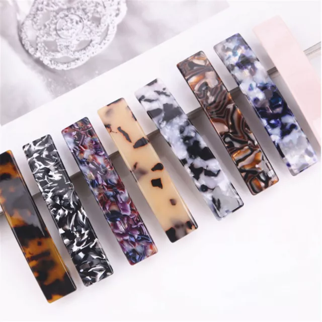 Fashion Leopard French Hair Clip Barrette Bobby Pin Hairpin Accessories Girl