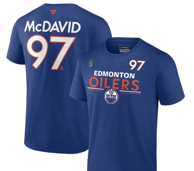 NHL EDMONTON OILERS Connor McDavid 2024 Stanley Cup Final Authentic Pro