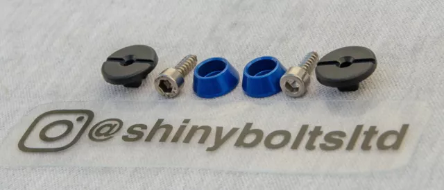 Vauxhall Astra H MK5 & Zafira B MK2 Headlamp Stainless Bolt & Colour Washer kit