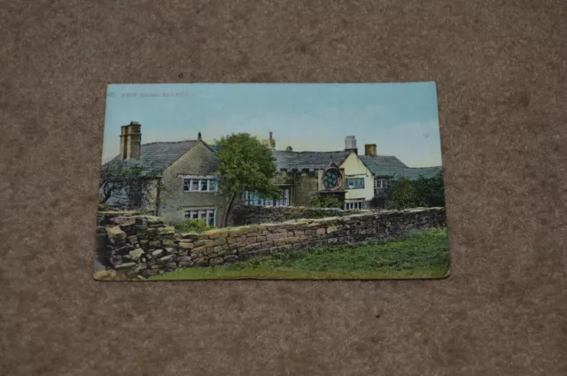 ELLAND New Hall c1905 old postcard nr Halifax Huddersfield Brighouse