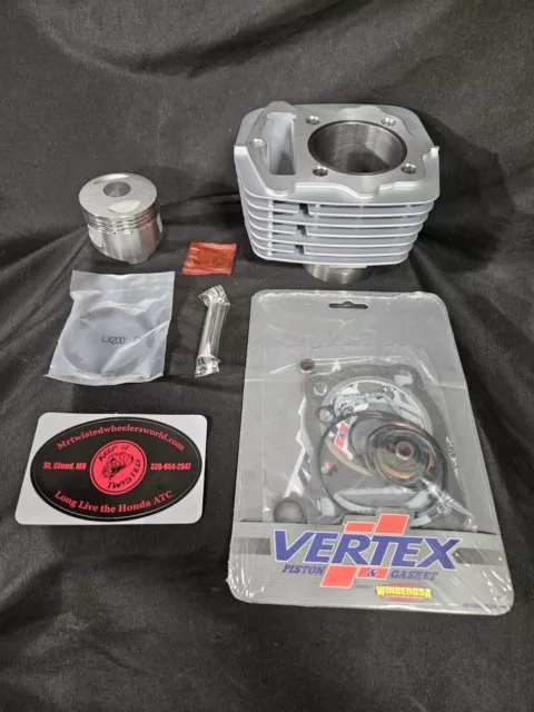 Honda xl200r xl185 xr200 84-02  Cylinder kit Piston With gasket Seals Xl200