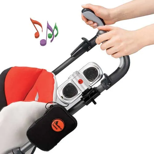 Stroll-a-Tune Kinderwagen Lautsprecher für iPOD™, MP3, Satellit oder AM/FM Radio # 56630